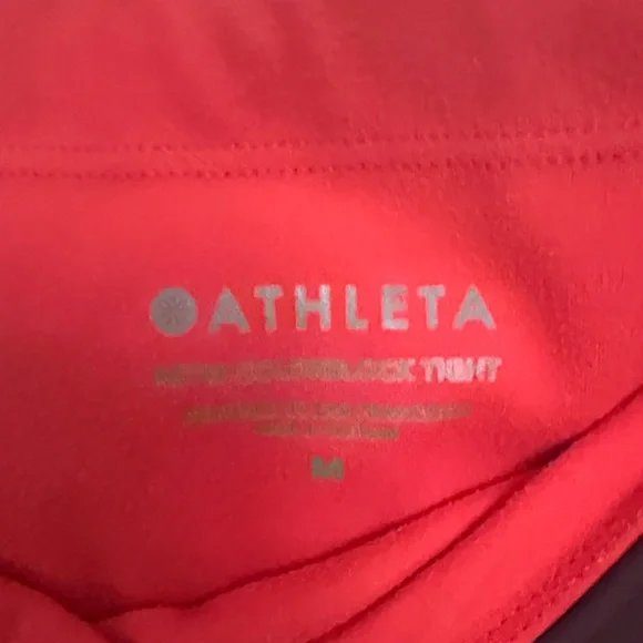 Athleta Powervita Colorblock Leggings - Medium - Hyper Focused 7/8 Tight. - Picture 2 of 4